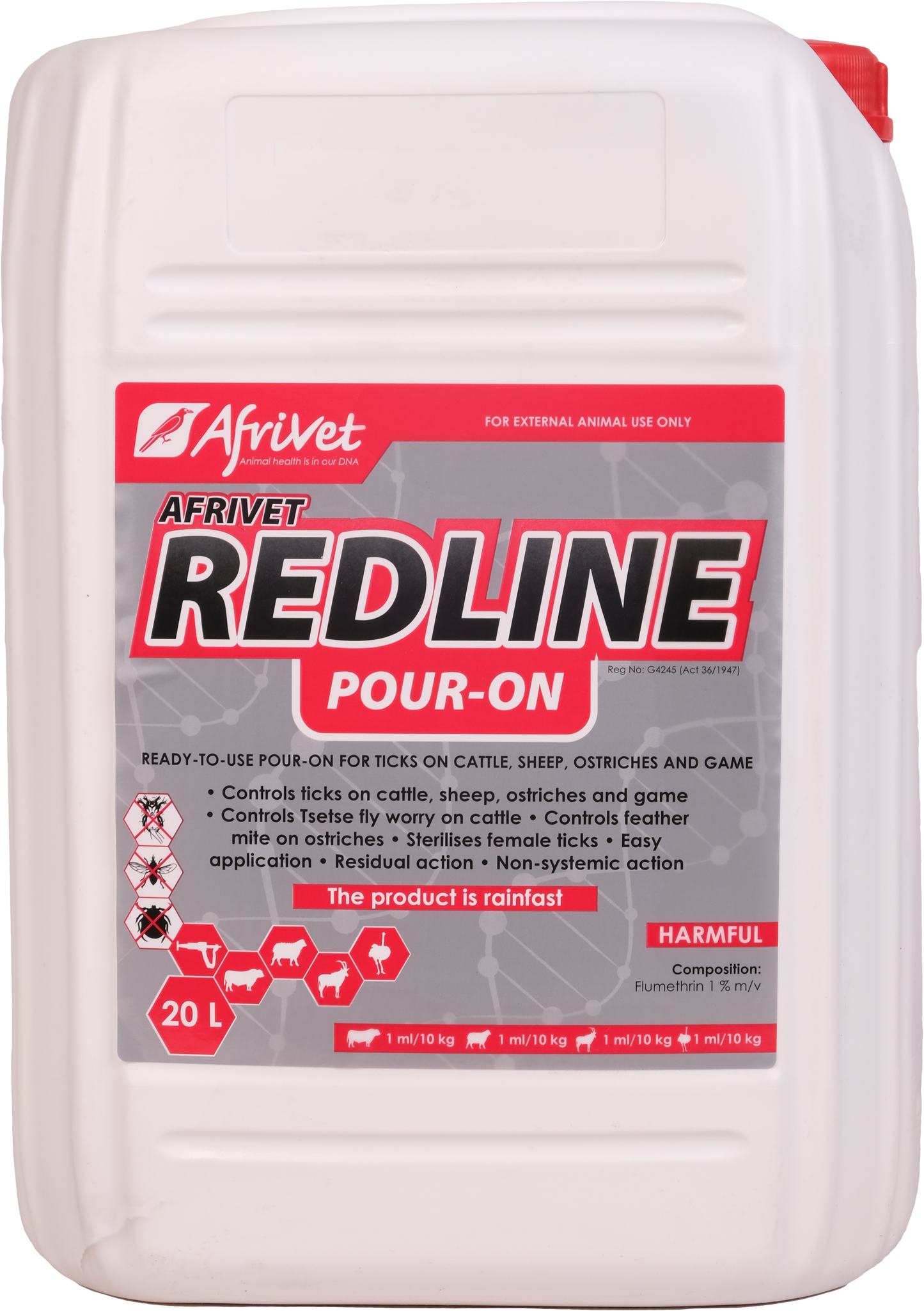 REDLINE-POUR-ON-20LT
