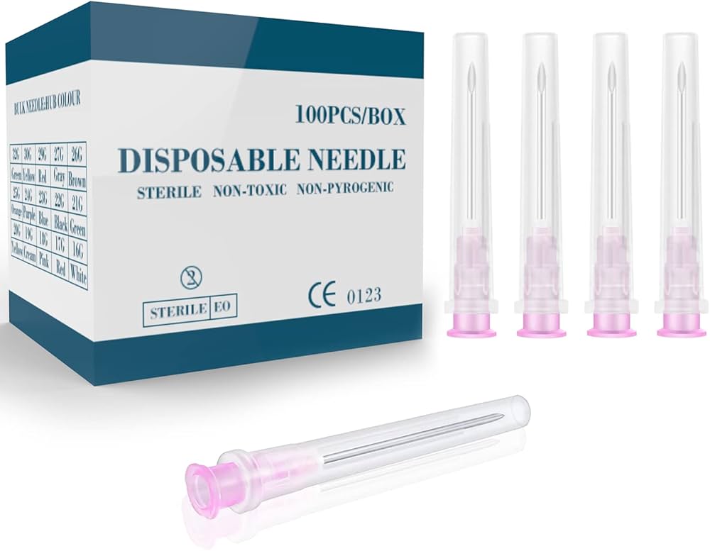 DISPOSABLE-NEEDLES-18GX25MM