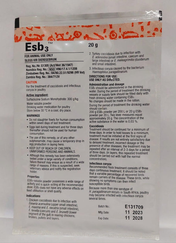 ESB-3-20G – Biovet